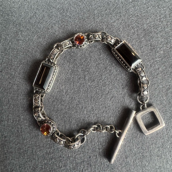 Vintage Sterling silver Lori Bonn bracelet - Picture 1 of 15